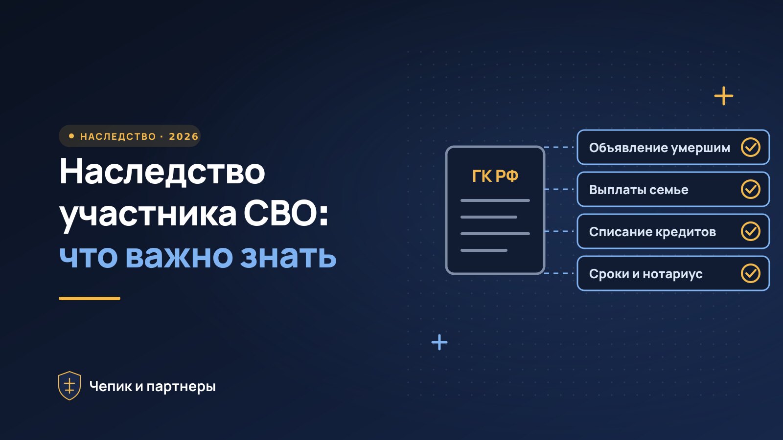 Наследство участника СВО: сроки, выплаты, кредиты и документы