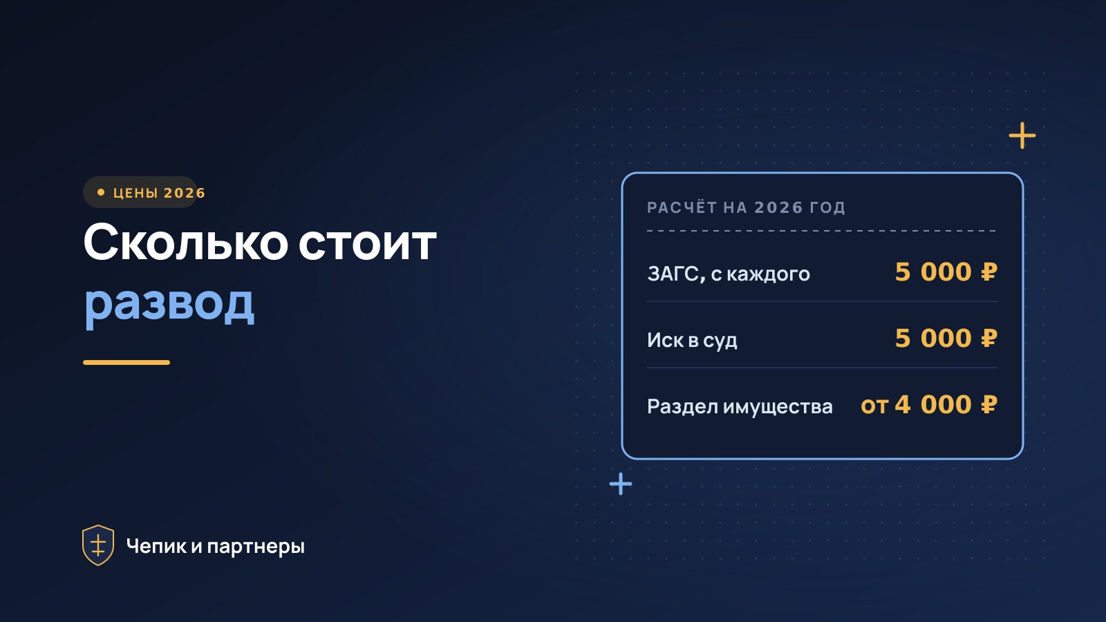 Сколько стоит развод в 2026 году: госпошлина в ЗАГСе и в суде